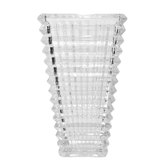 Florero de Vidrio Clear / Home Elegance / 11" y Base 4"x 3"