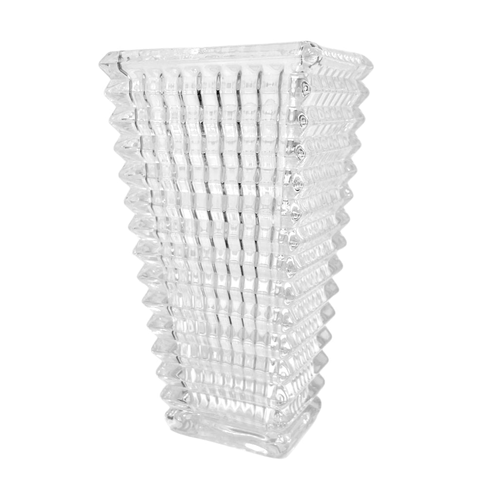 Florero de Vidrio Clear / Home Elegance / 11" y Base 4"x 3"