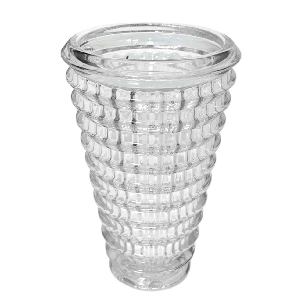 Florero Decorativo Home Elegance / Vidrio / 10 cm x 15 cm / Clear