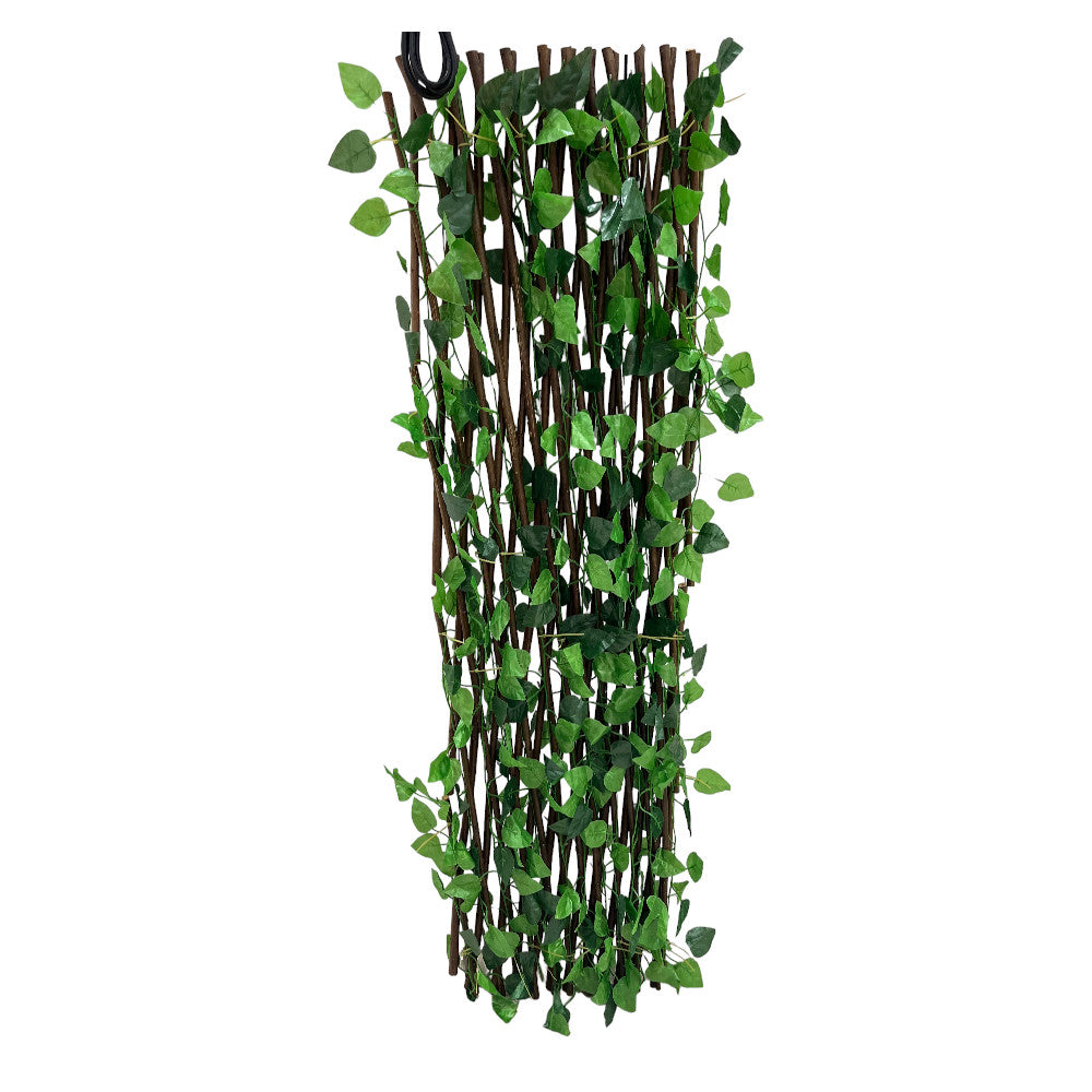 Cerca Decorativa Bamboo Con Hojas Home Elegance