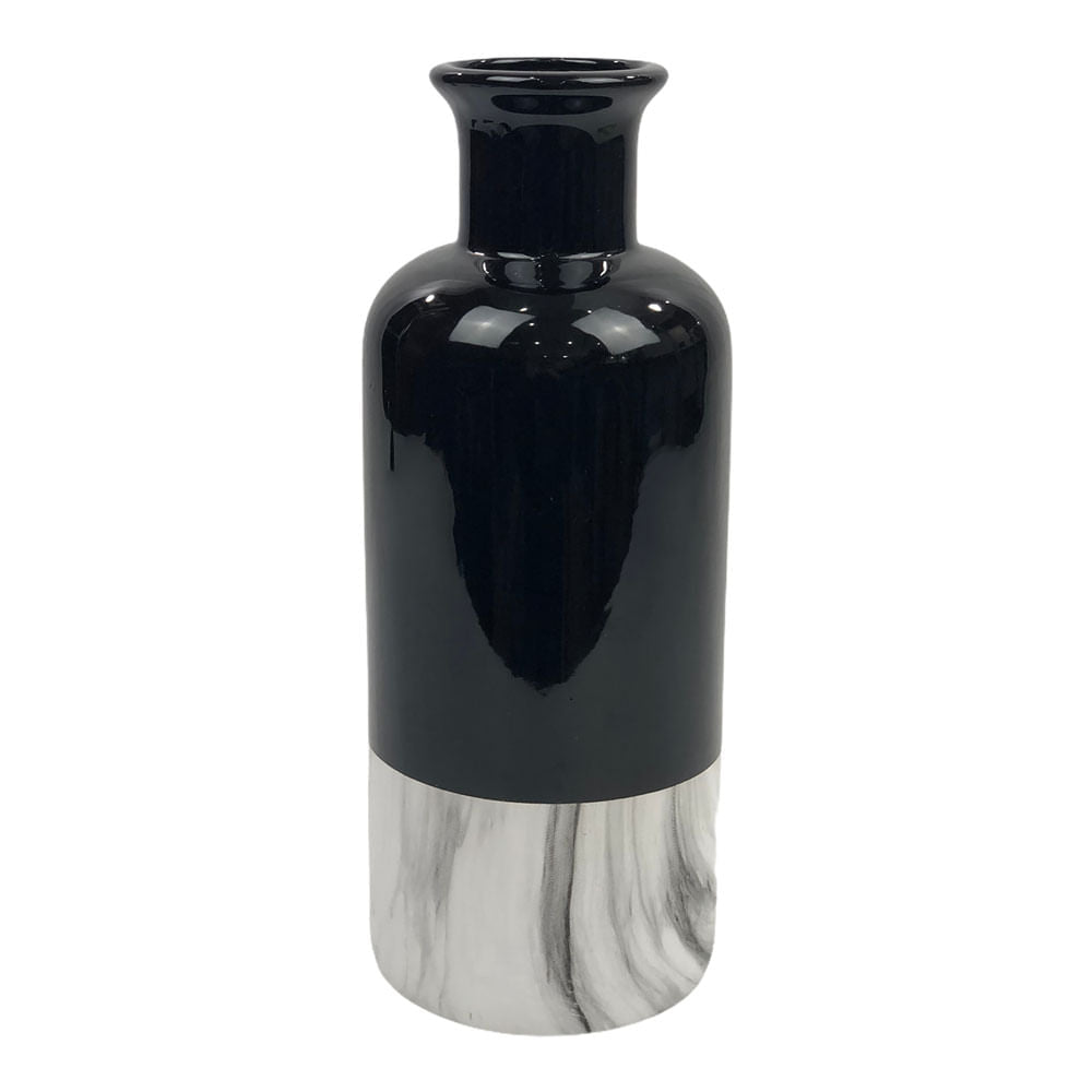 Florero Decorativo Concepts 32.5 cm x 12.5 cm - Negro