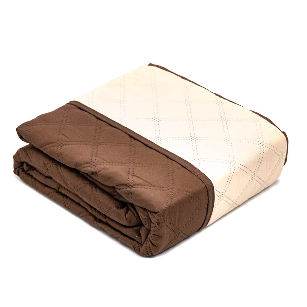 Protector de Sofá Home Elegance Eden Reversible 3 Puesto - Marfil