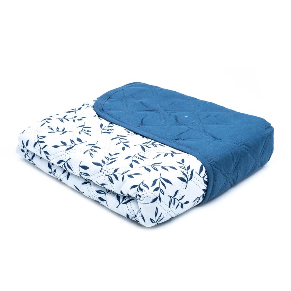 Protector de Sofá Home Elegance Carson Reversible 1 Puesto - Azul Marino