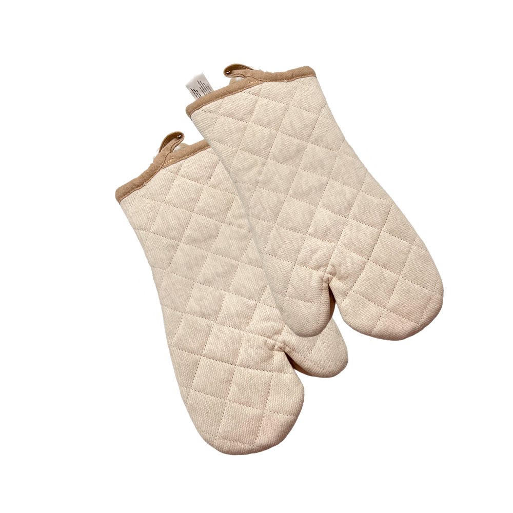 Guante de Cocina Great Buy Set de 2 Piezas - Beige