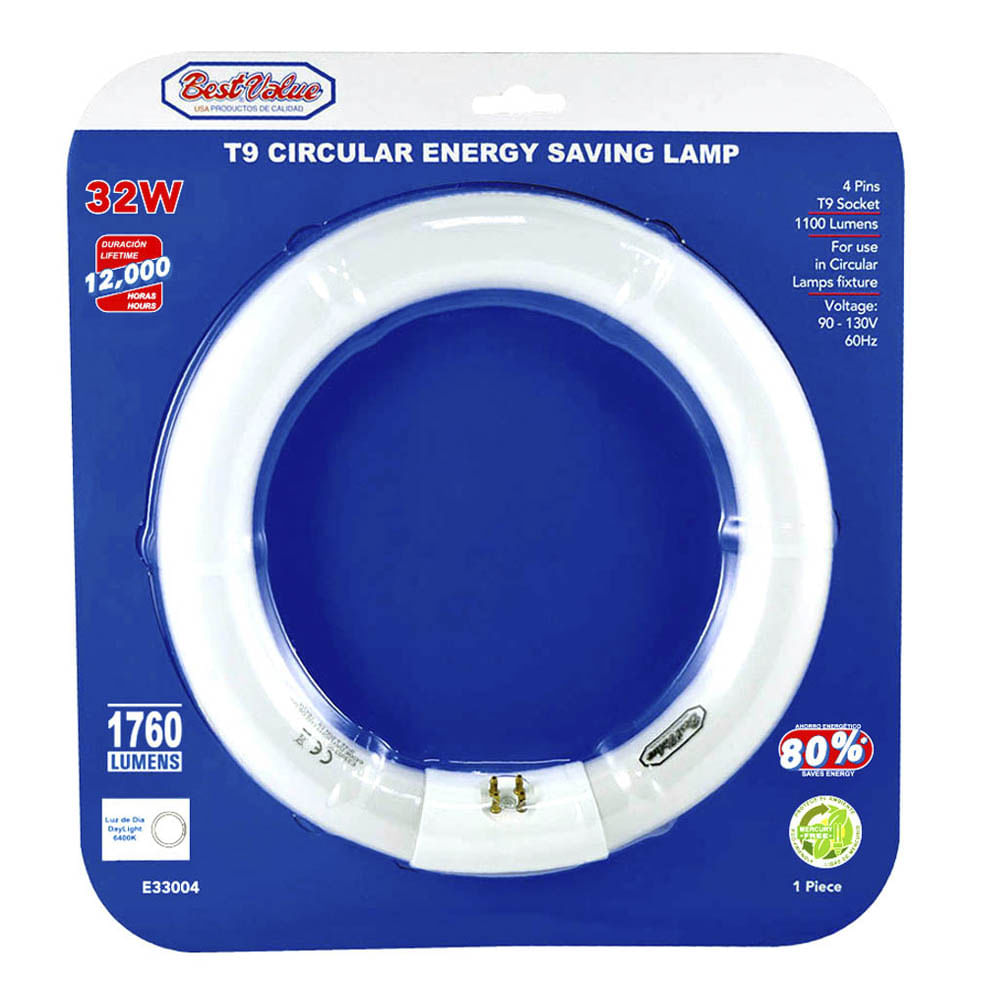 Lámpara Tubo Circular Best Value de 32W