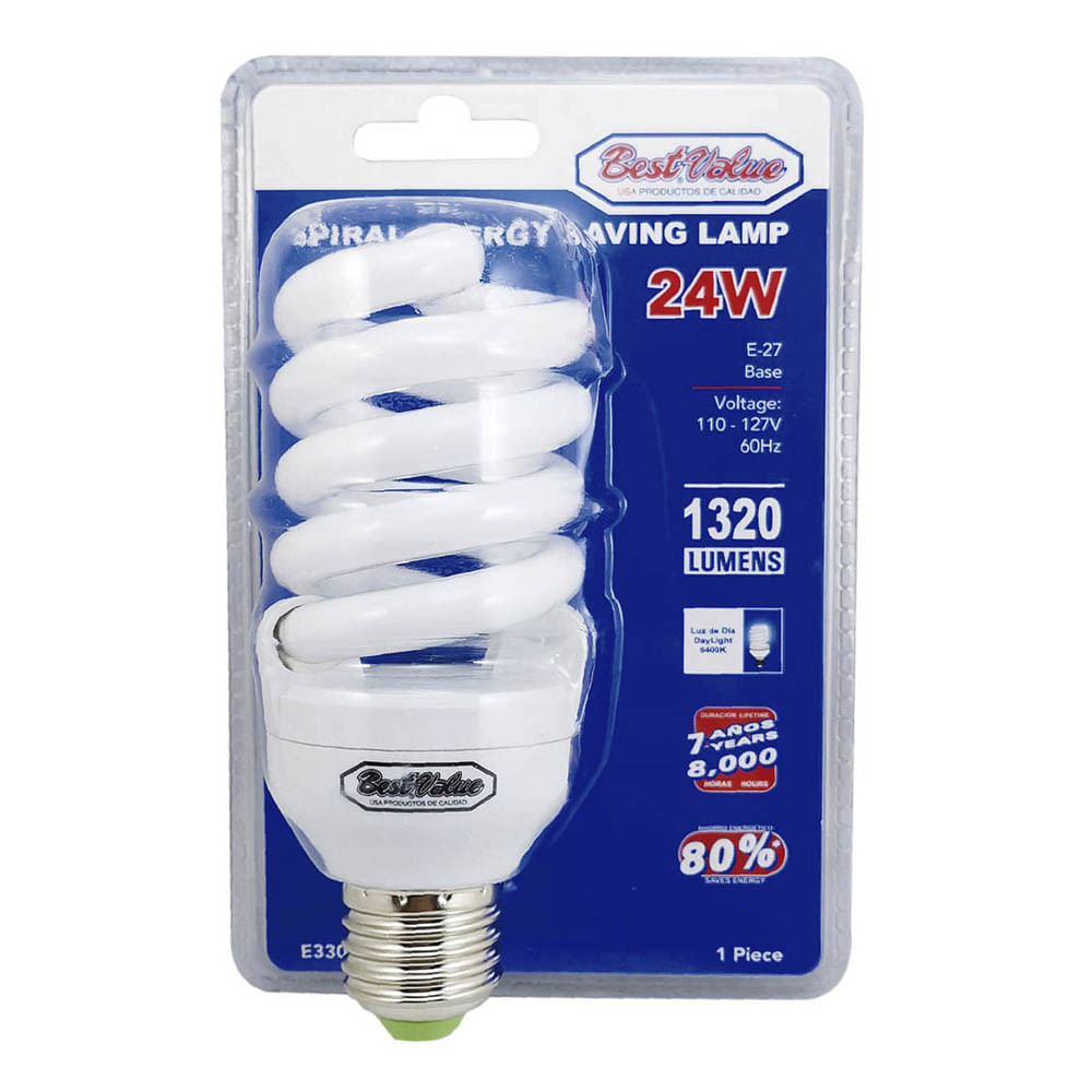 Foco Ahorrador Espiral Best Value 24W