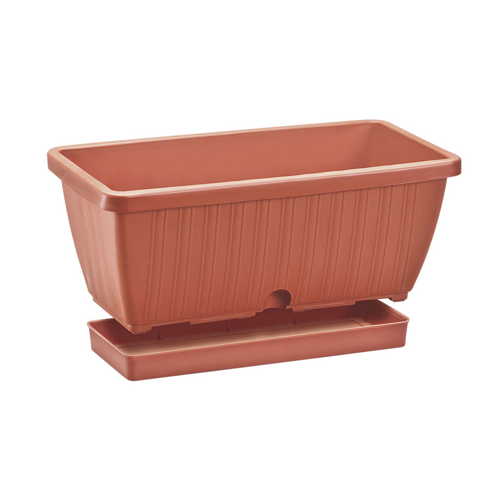 Macetero Rimax Plástico Redondo 40 cm