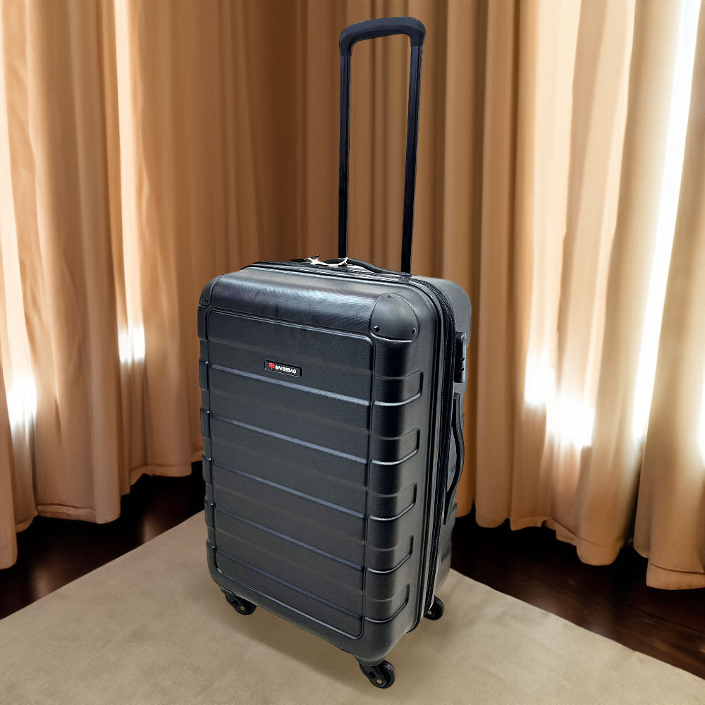 Maleta Lisa Swiss Bag de 28" / Negra / C/Rueda
