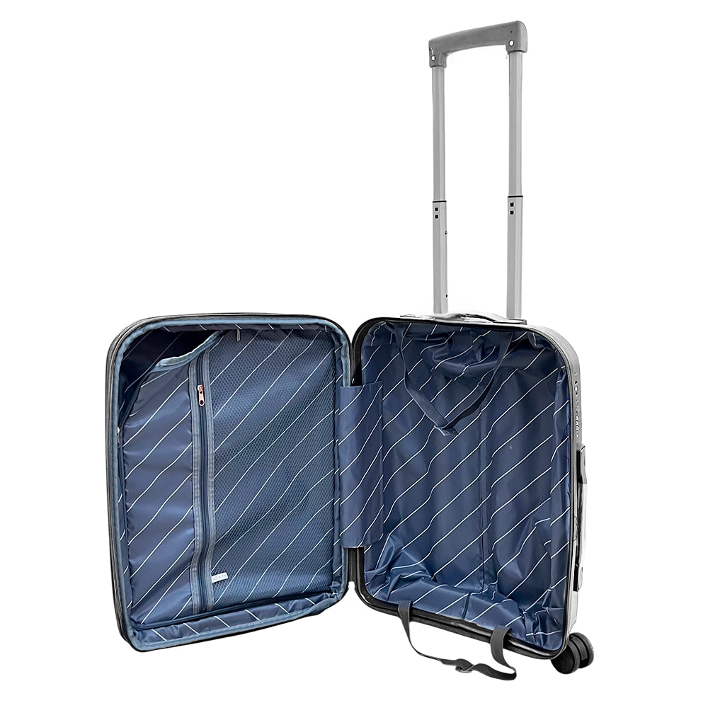 Maleta Lisa 20" Yolo / Gris / Con Ruedas