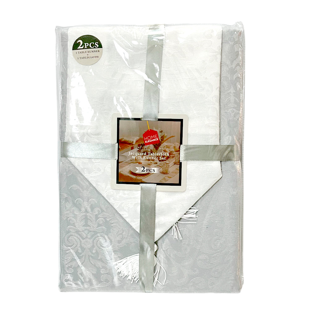 Mantel Rectangular Home Elegance Con Camino / 60" x 84" / Surtido