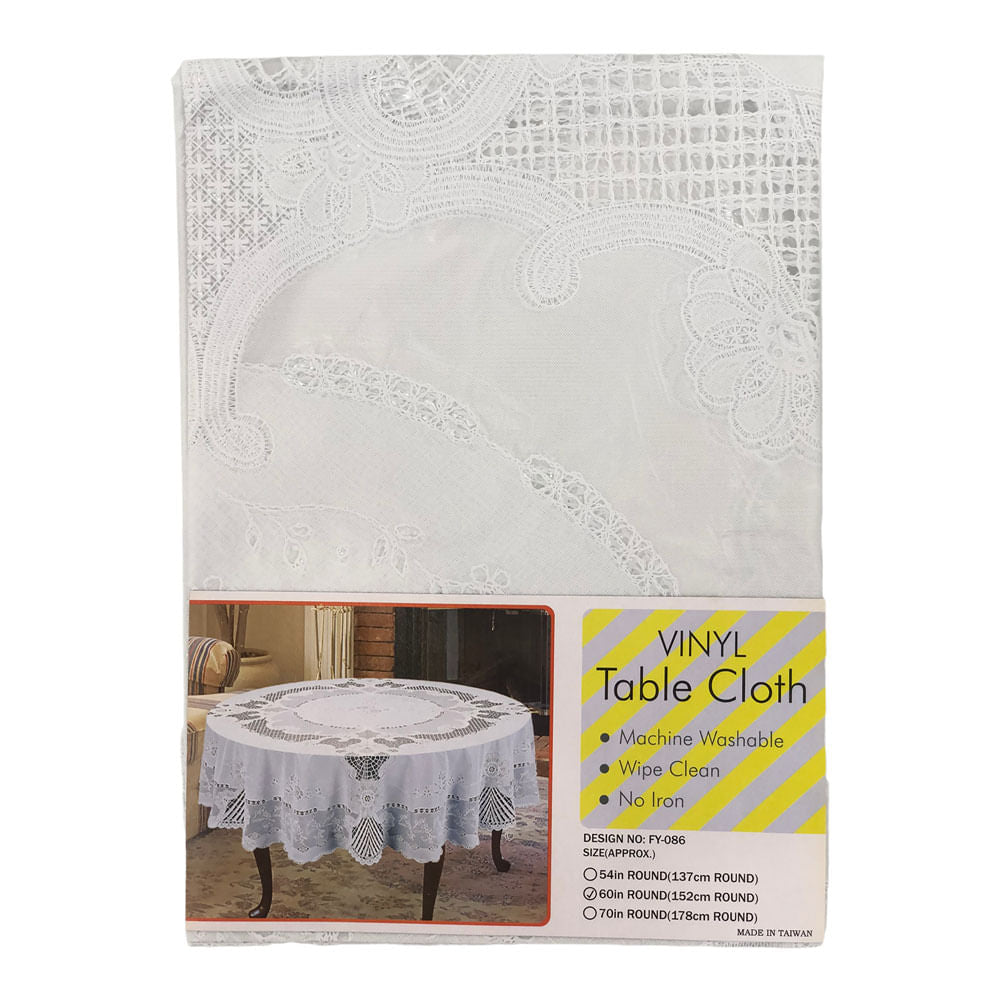 Mantel de Vinyl Four Seasons Redondo 60"