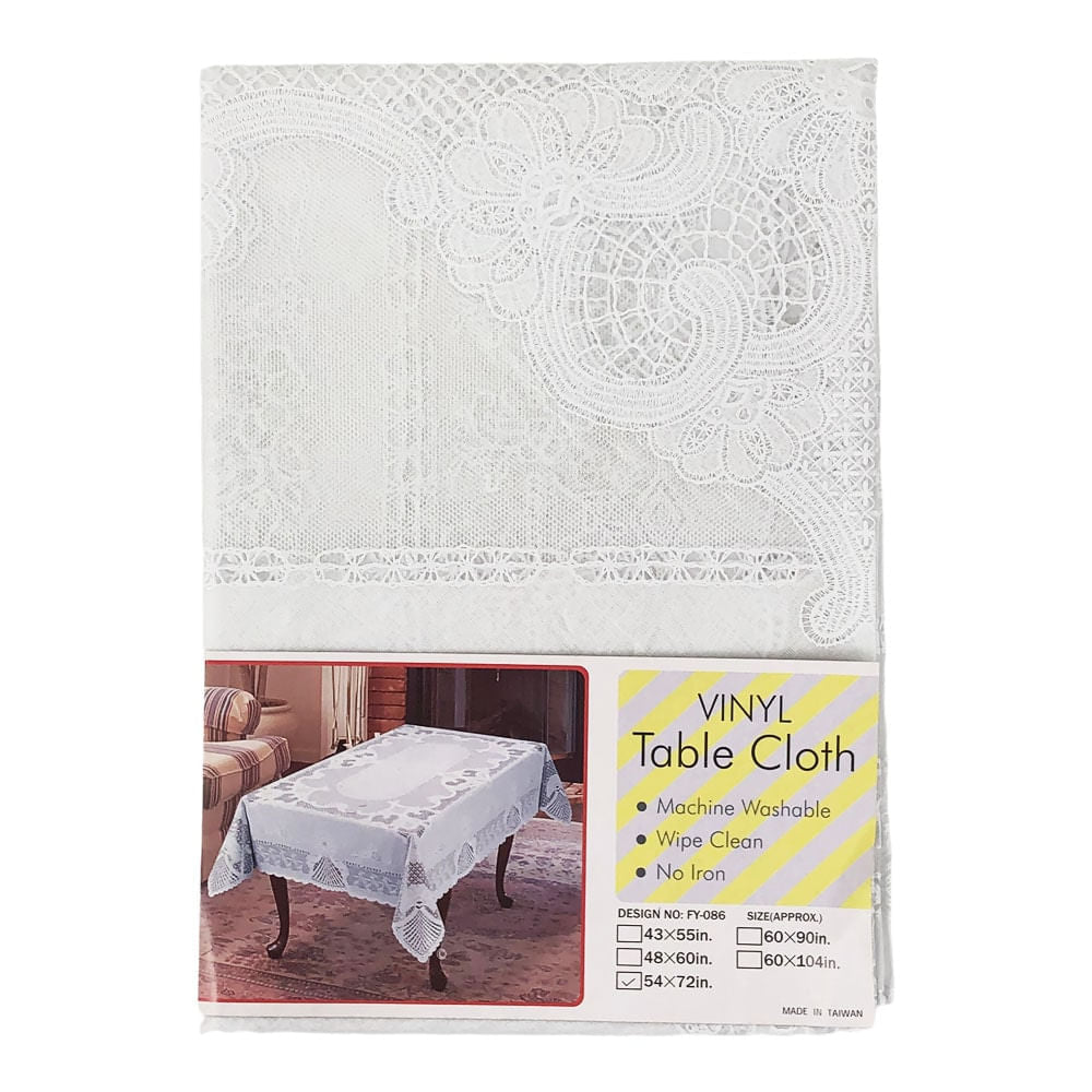 Mantel de Vinyl Four Seasons Rectangular 54" x 72"