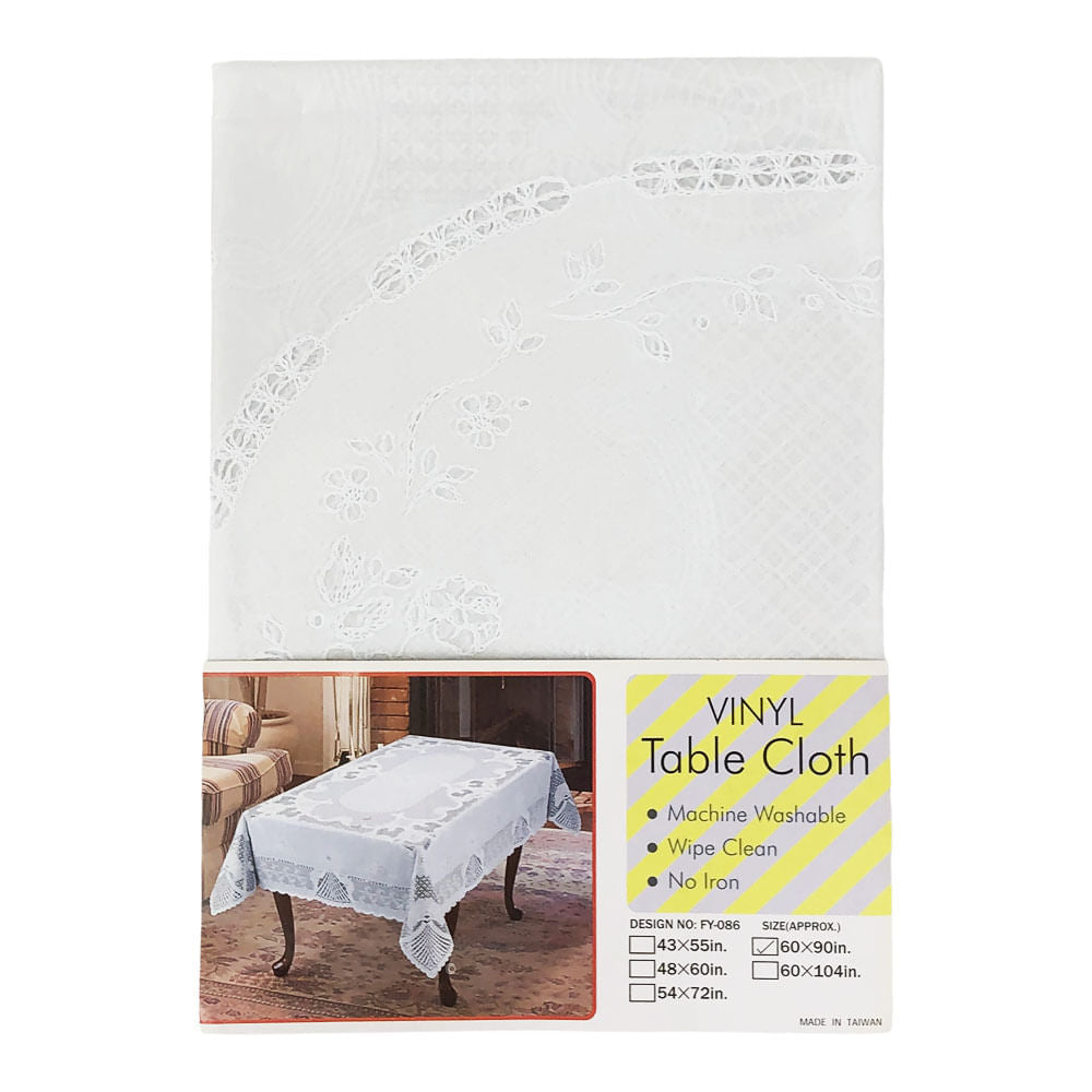 Mantel de Vinyl Four Seasons Rectangular 60" x 90"