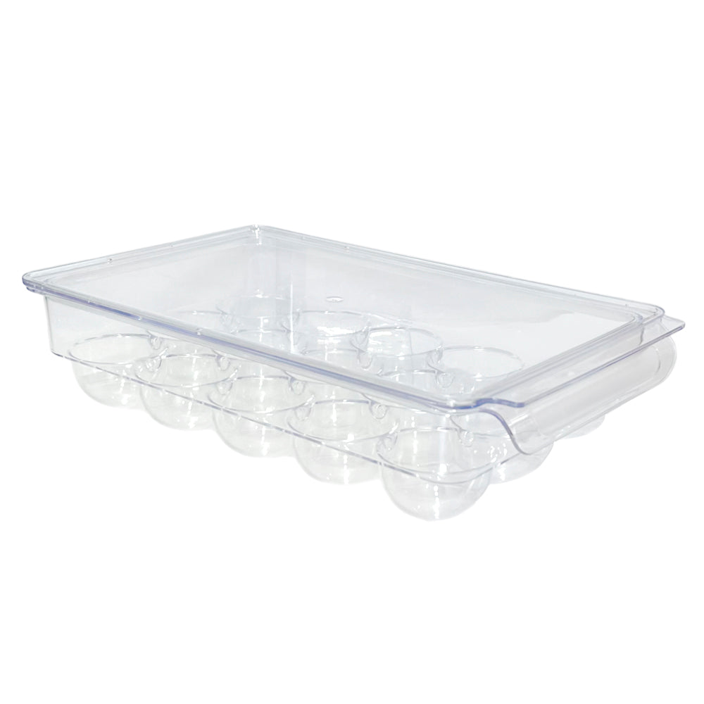 Organizador Acrilico Softchef Con Tapa / Para Huevo