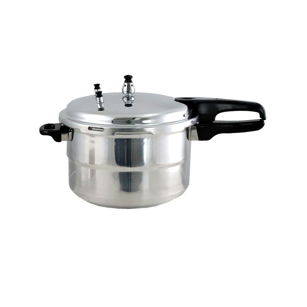 Olla de Presión de Aluminio de 7 L - Plateado