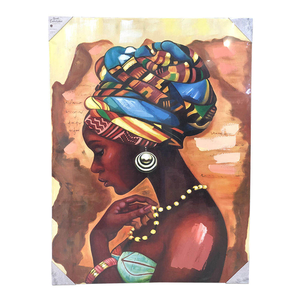 Cuadro Etnia Negra Ella es Bella 36" x 48"