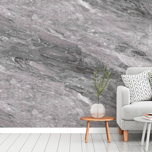 Papel Decorativo Adhesivo de Pared Home Elegance 1.2X3M / Silver