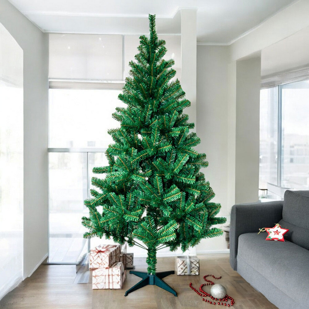 Árbol de Navidad Newry Verde de 6 Pies