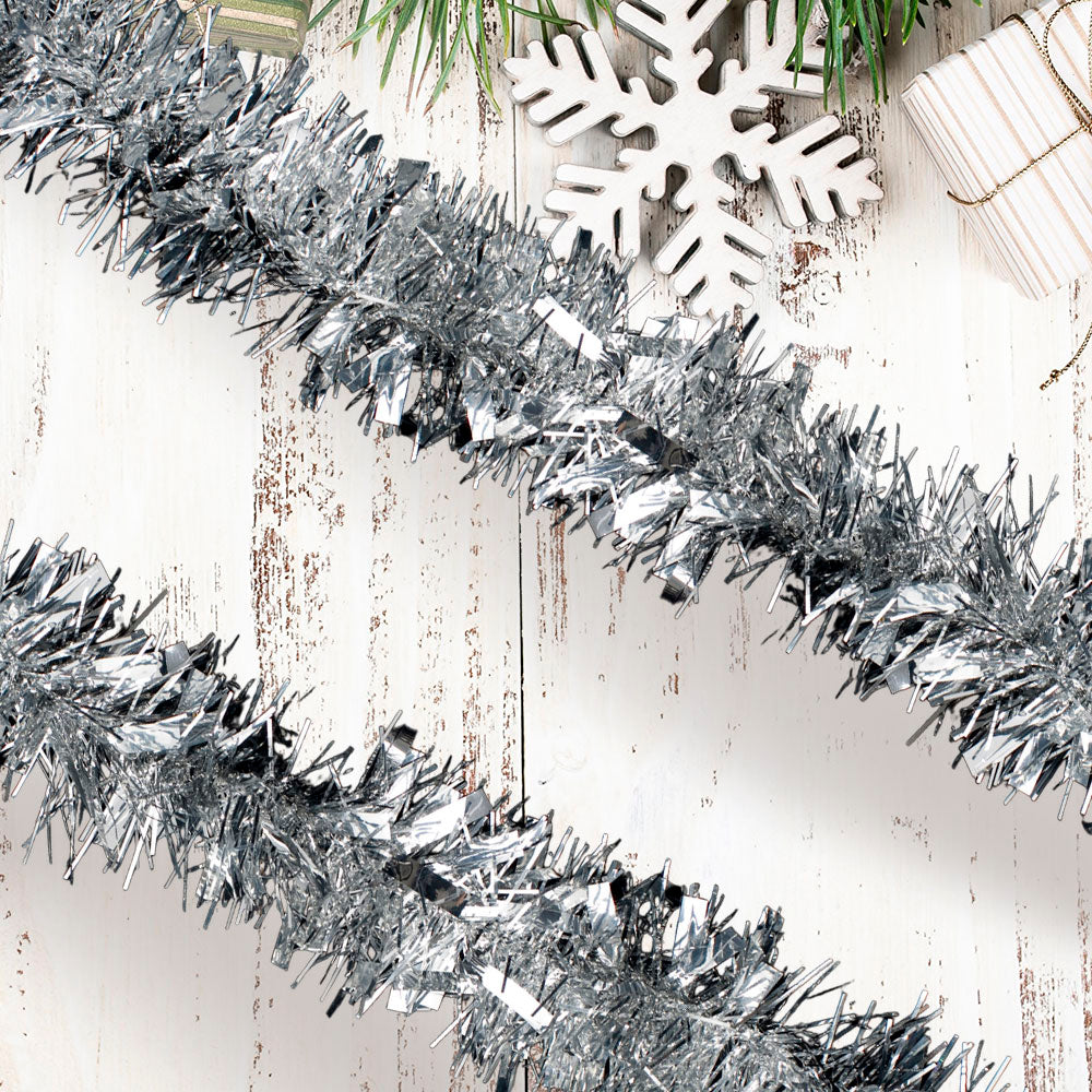 Guirnalda de Navidad Newry Plateado