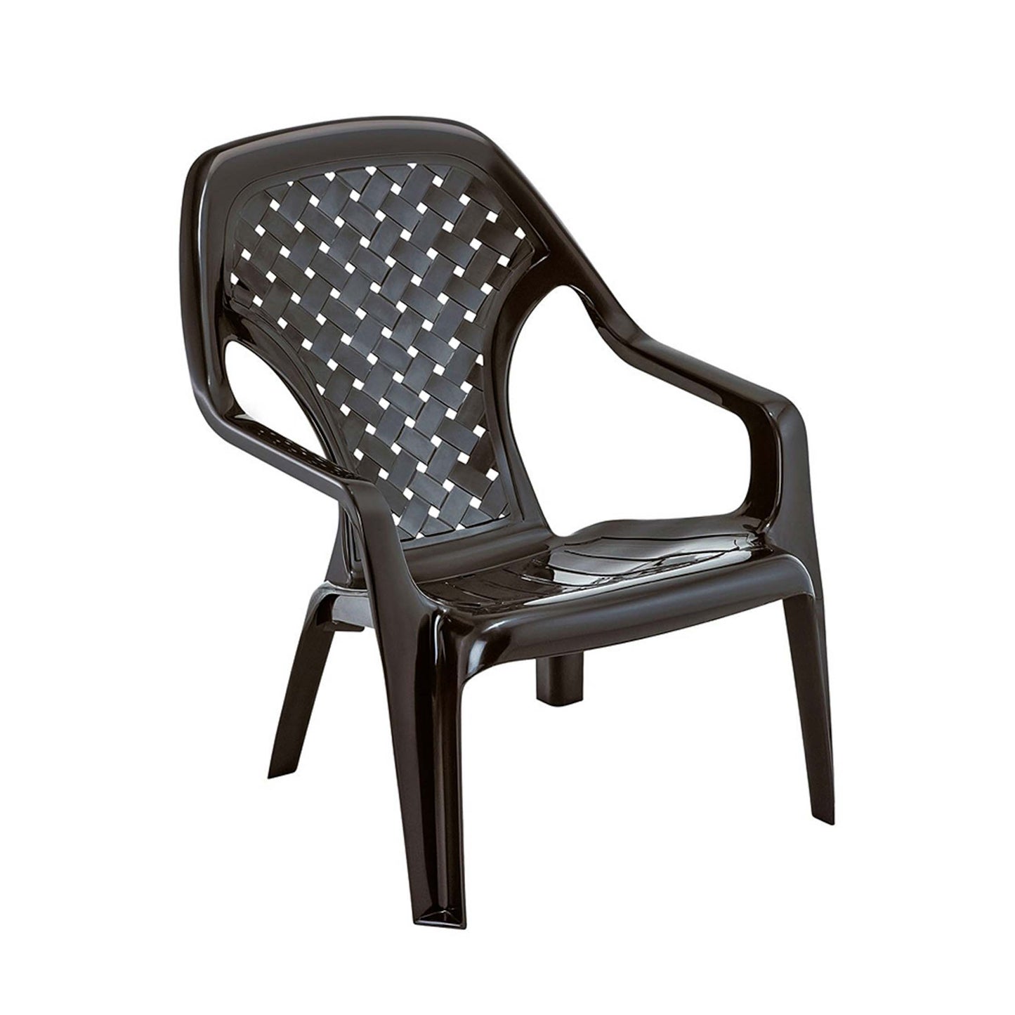 Silla Playera Rimax Plástica Wengue