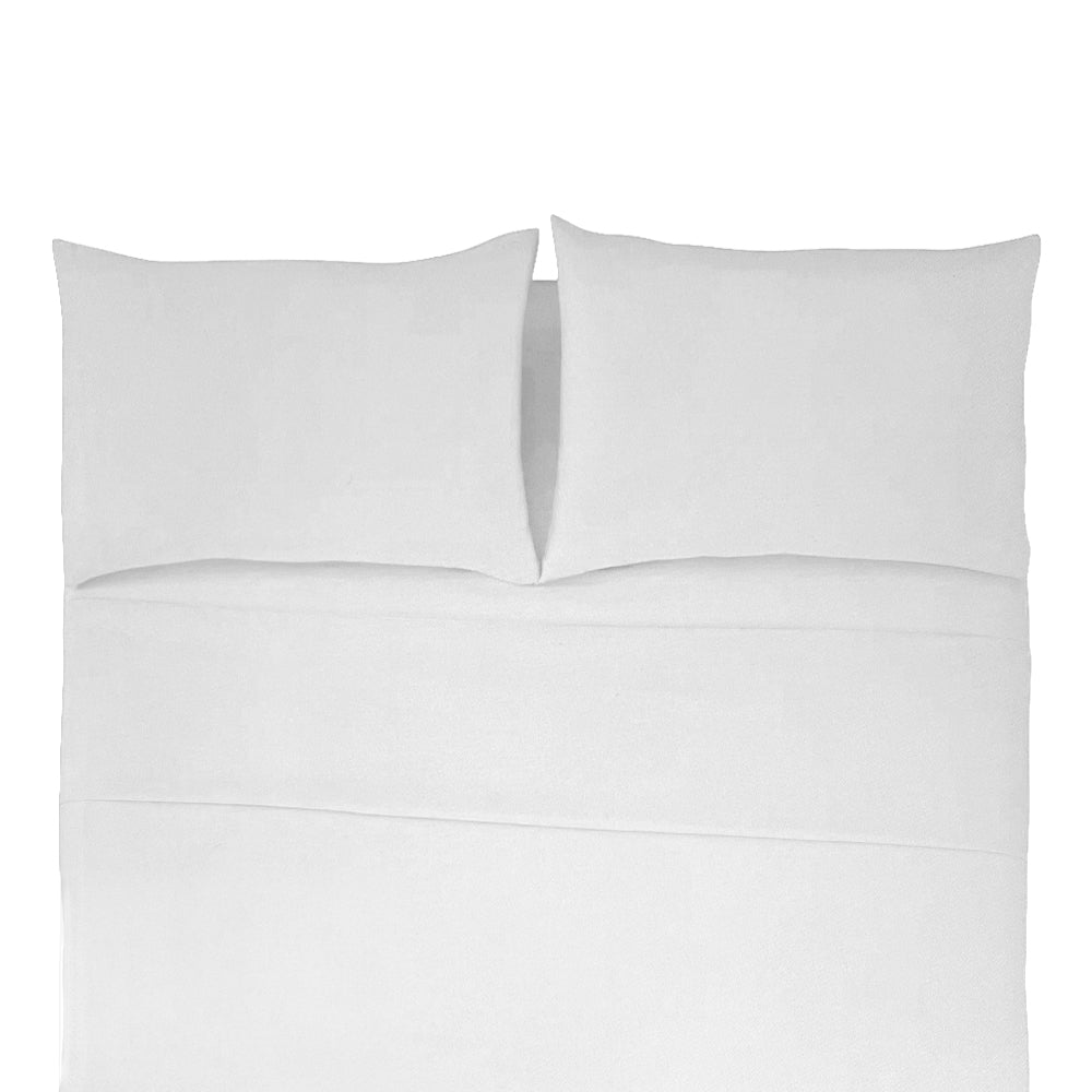 Sábana Queen Lisa Lord Club 4 Piezas / White