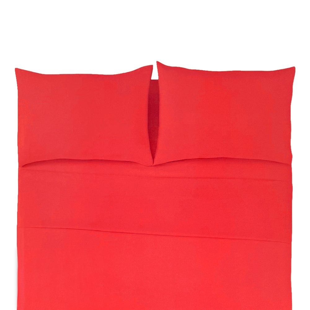 Sábana Queen Lisa Lord Club 4 Piezas / Red