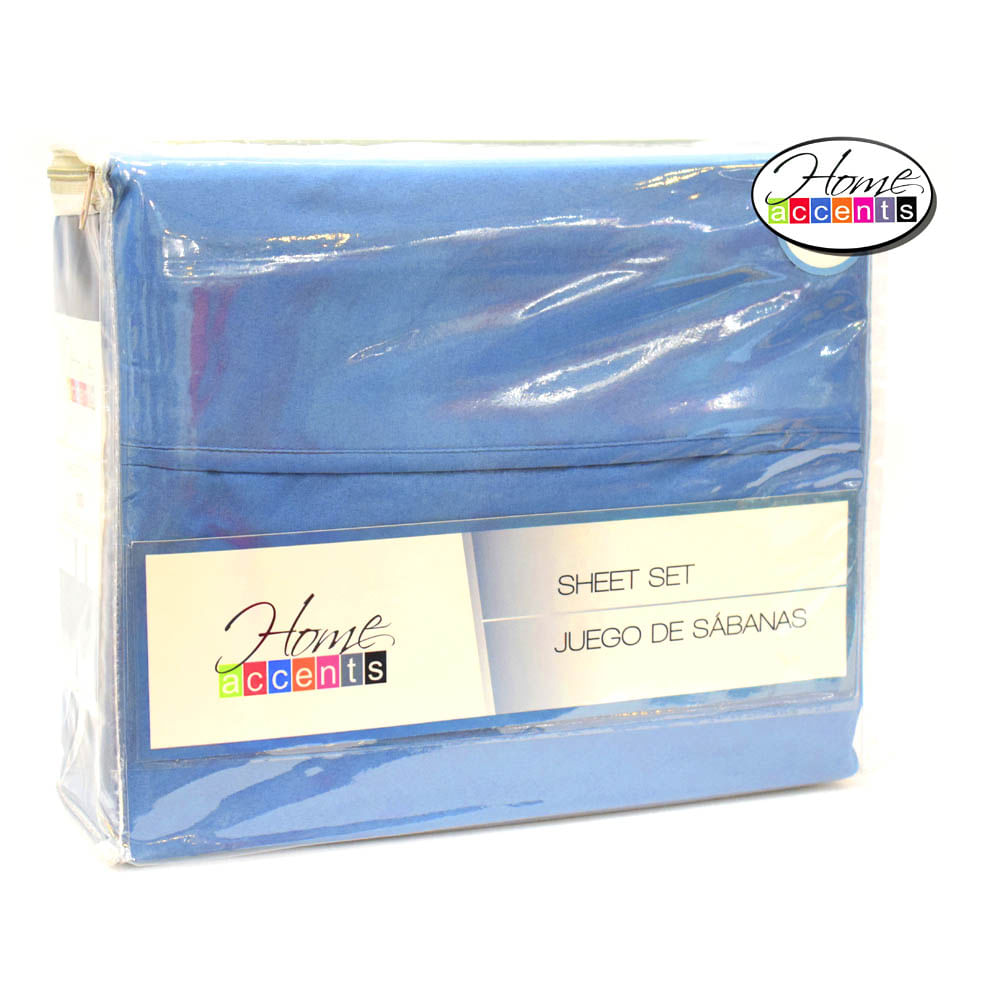 Sabana Home Accents Microfibra Set de 4 Piezas - FULL