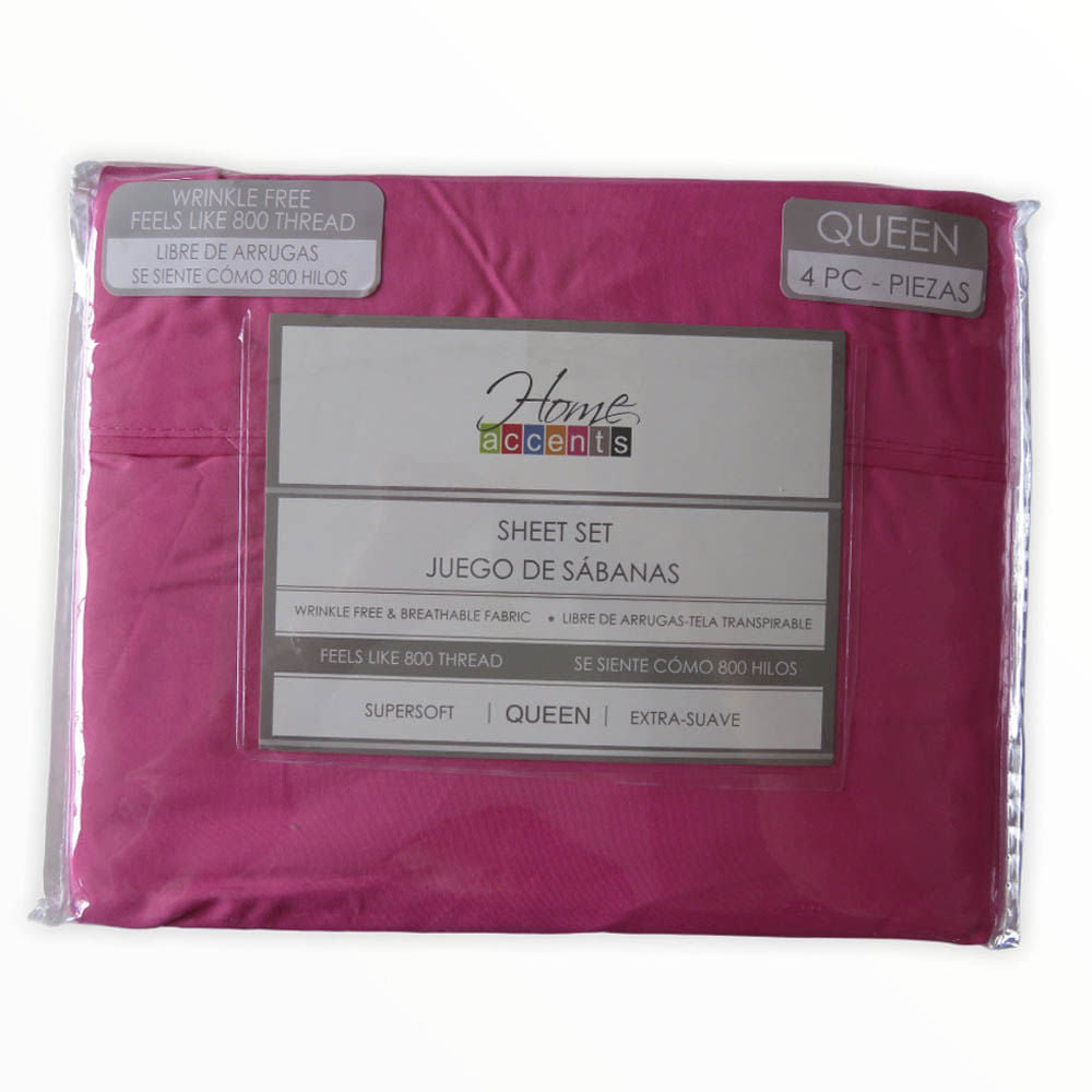 Sábanas Avalon 4 Piezas - QUEEN