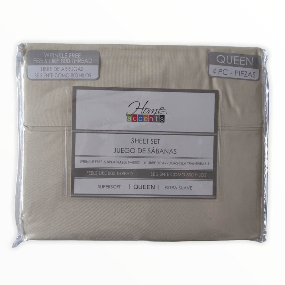 Sábanas Avalon 4 Piezas - QUEEN