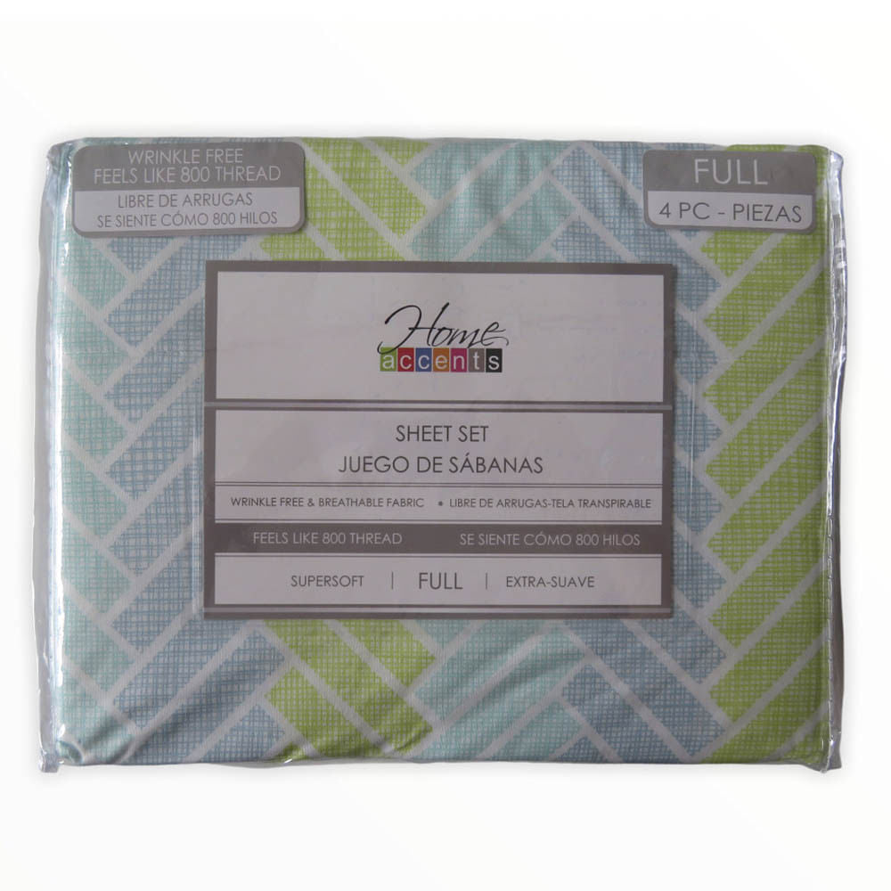 Sábanas Roma Home Accents 4 Piezas - FULL