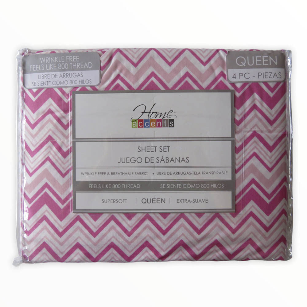 Sábanas Paris Home Accents 4 Piezas - QUEEN