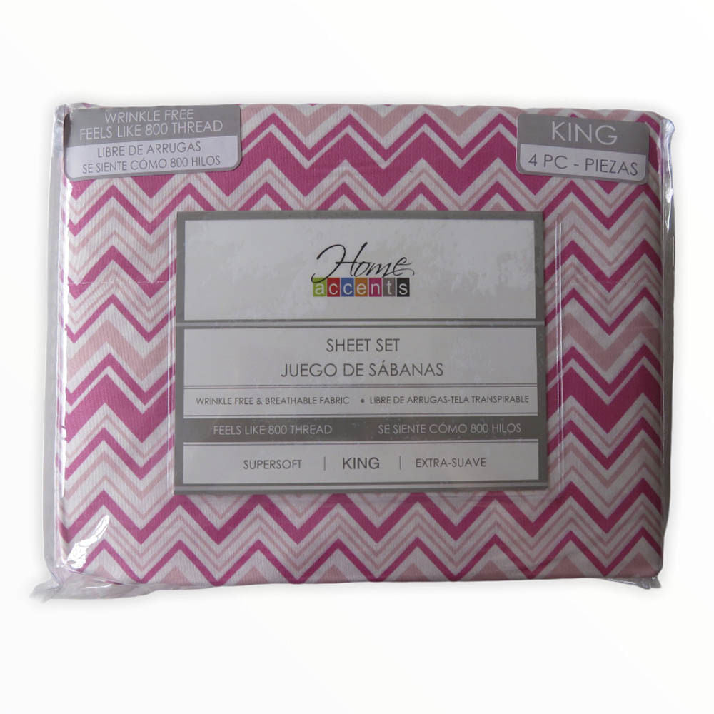 Sábanas Paris Home Accents 4 Piezas - KING