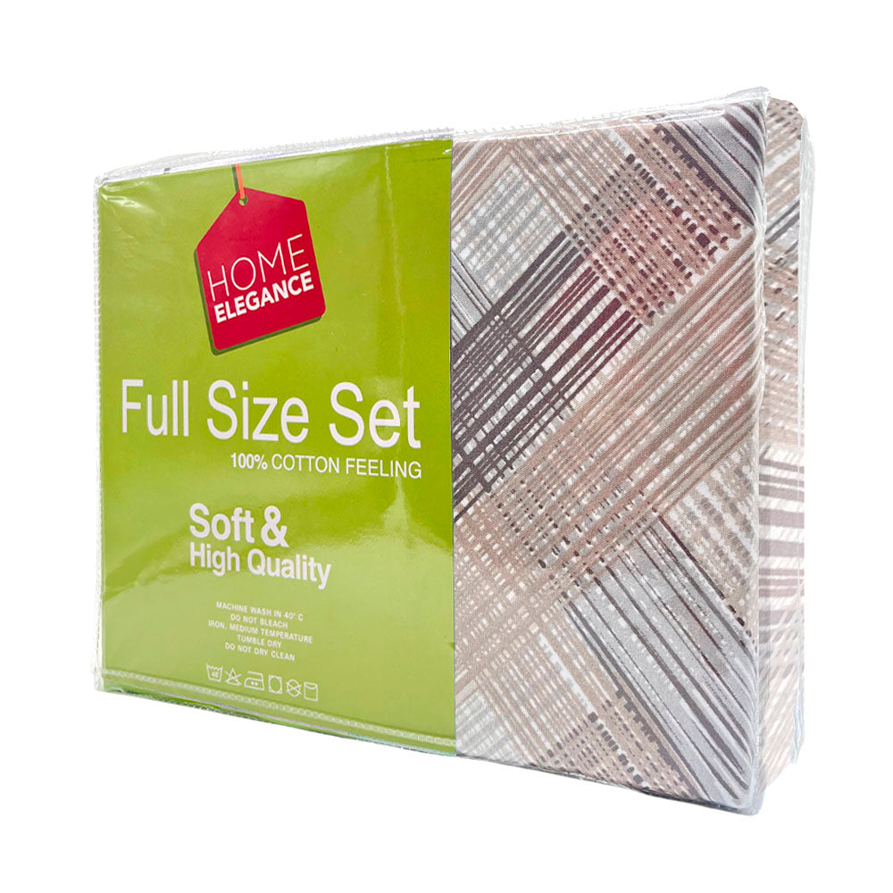 Juego de Sábana Home Elegance de 4 Piezas - Surtido