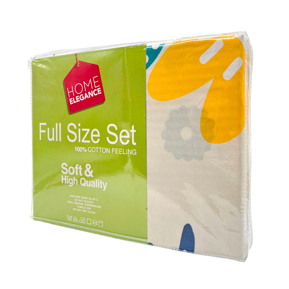 Juego de Sábana Home Elegance de 4 Piezas - Surtido