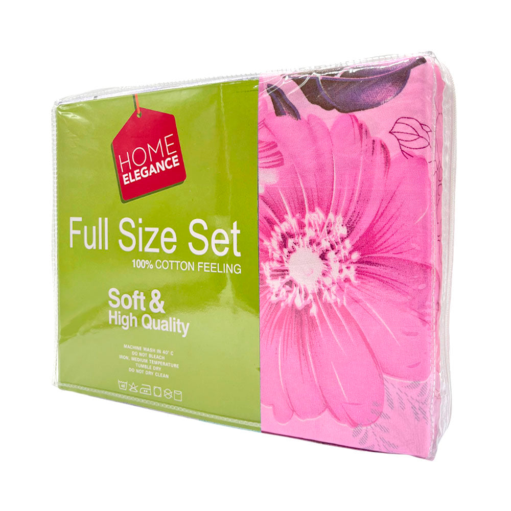 Juego de Sábana Home Elegance de 4 Piezas - Surtido