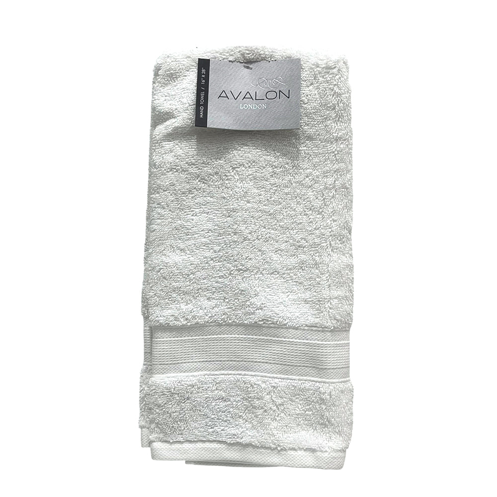 Toalla De Mano London 16” X 28” Blanco - Avalon