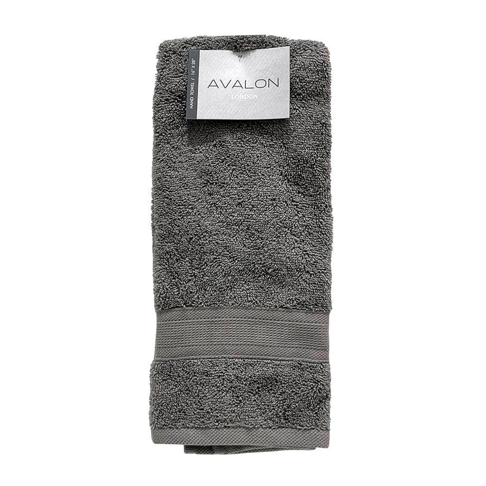 Toalla De Mano London 16” X 28” Grey - Avalon