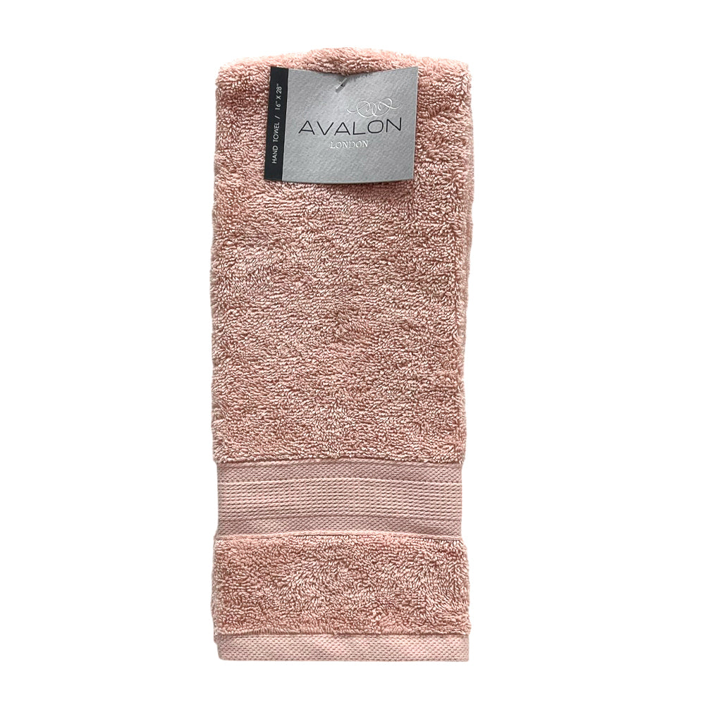 Toalla De Mano London 16” X 28” Lt Rose - Avalon