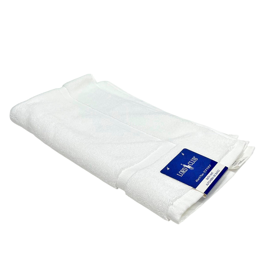 Toalla De Piso Blanco Marbella 45 CM X 75 CM - Lord Club