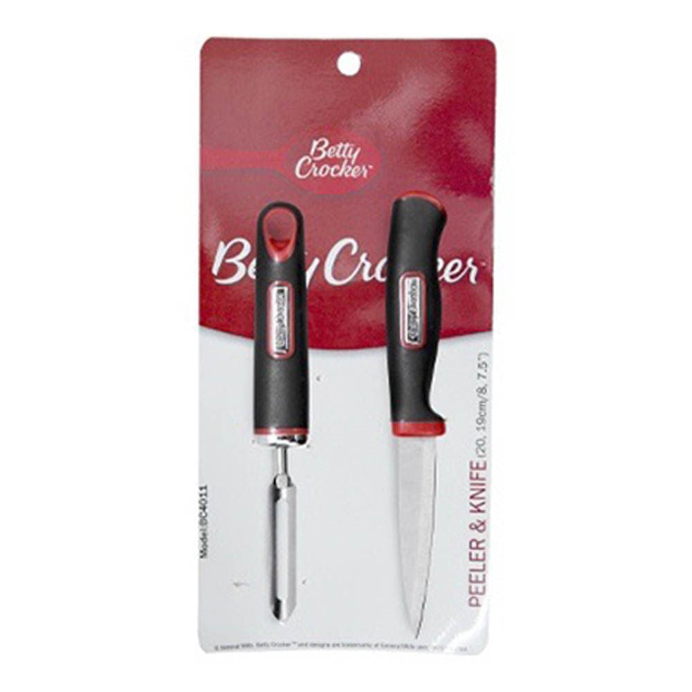 Cuchillo y Pelador Betty Crocker De Vegetales