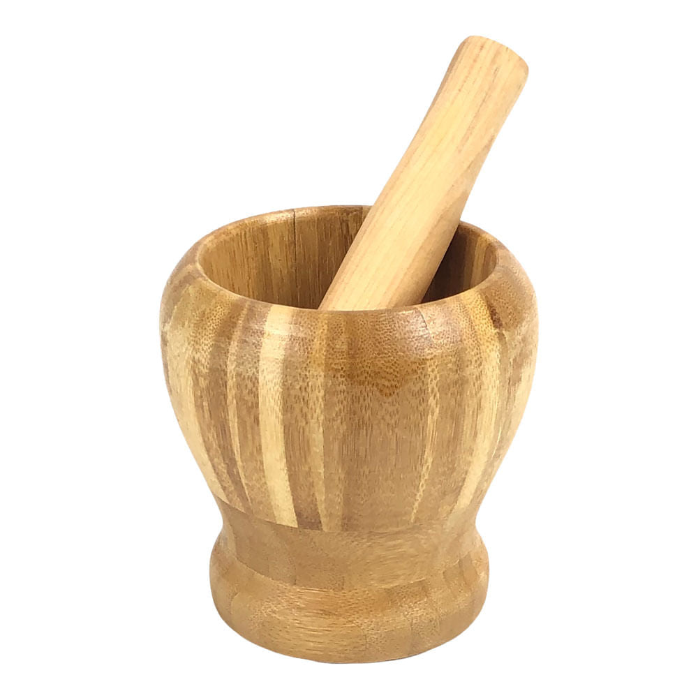 Machacador Home Elegance de Bamboo - Chocolate