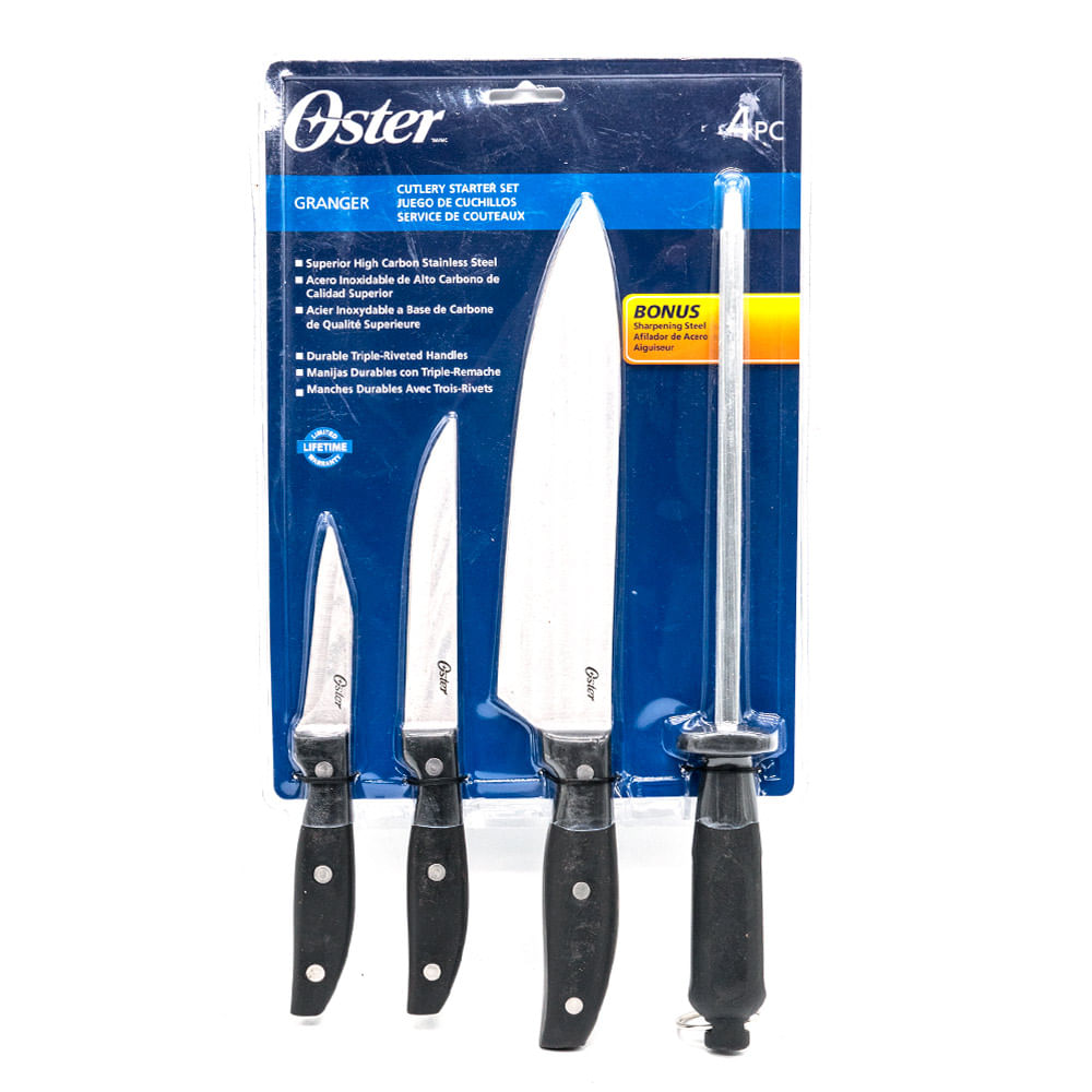 Juego de Cuchillos Oster 4 Piezas