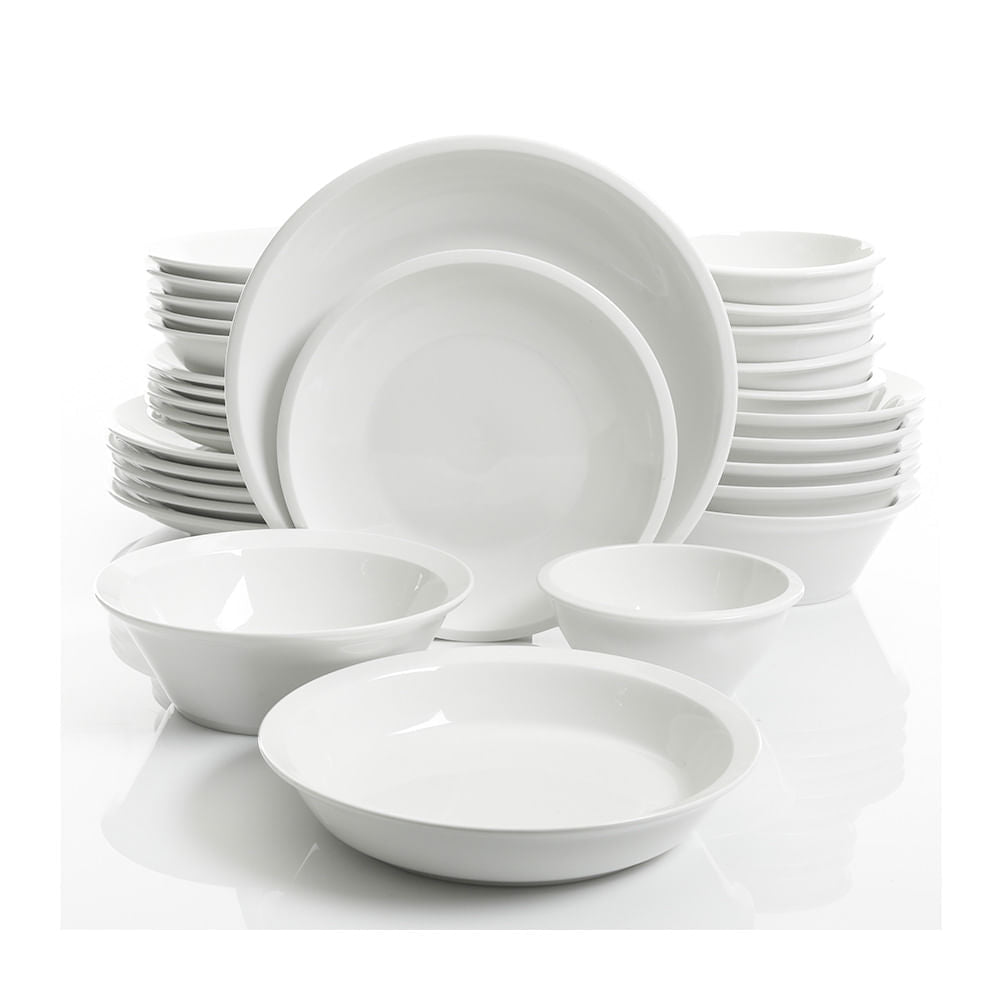 Juego de Vajillas Gibson Premiere de Cerámica 30 Piezas