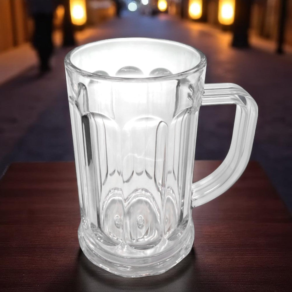 Jarra Cervecera Acrílica Home Elegance 16 cm – Alta Capacidad / Transparente