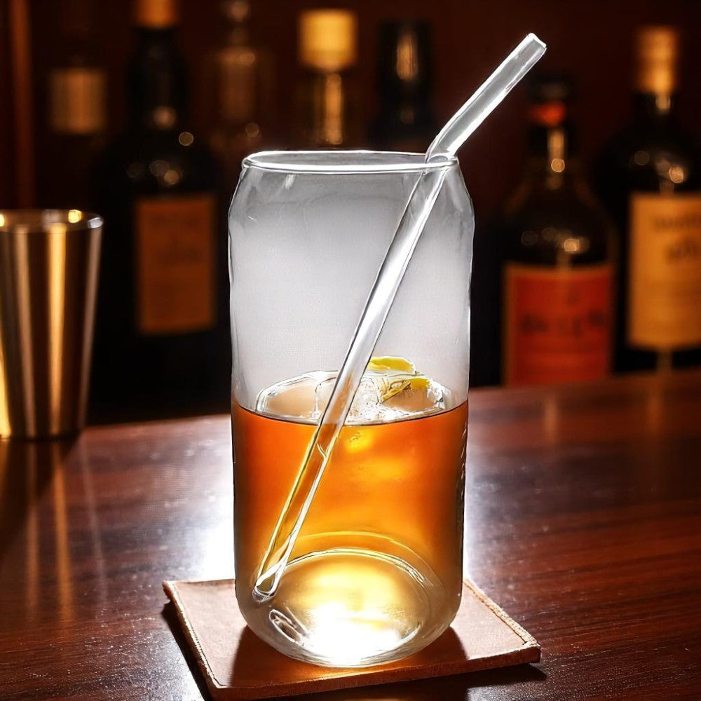 Vasos de Vidrio Zadie Gibson / Set de 4 Piezas / 18 oz
