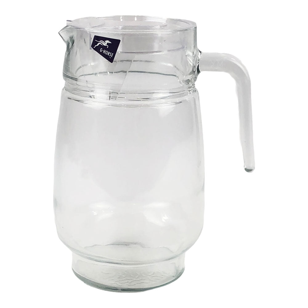 Jarra de Vidrio Home Elegance con Tapa 1300 ml