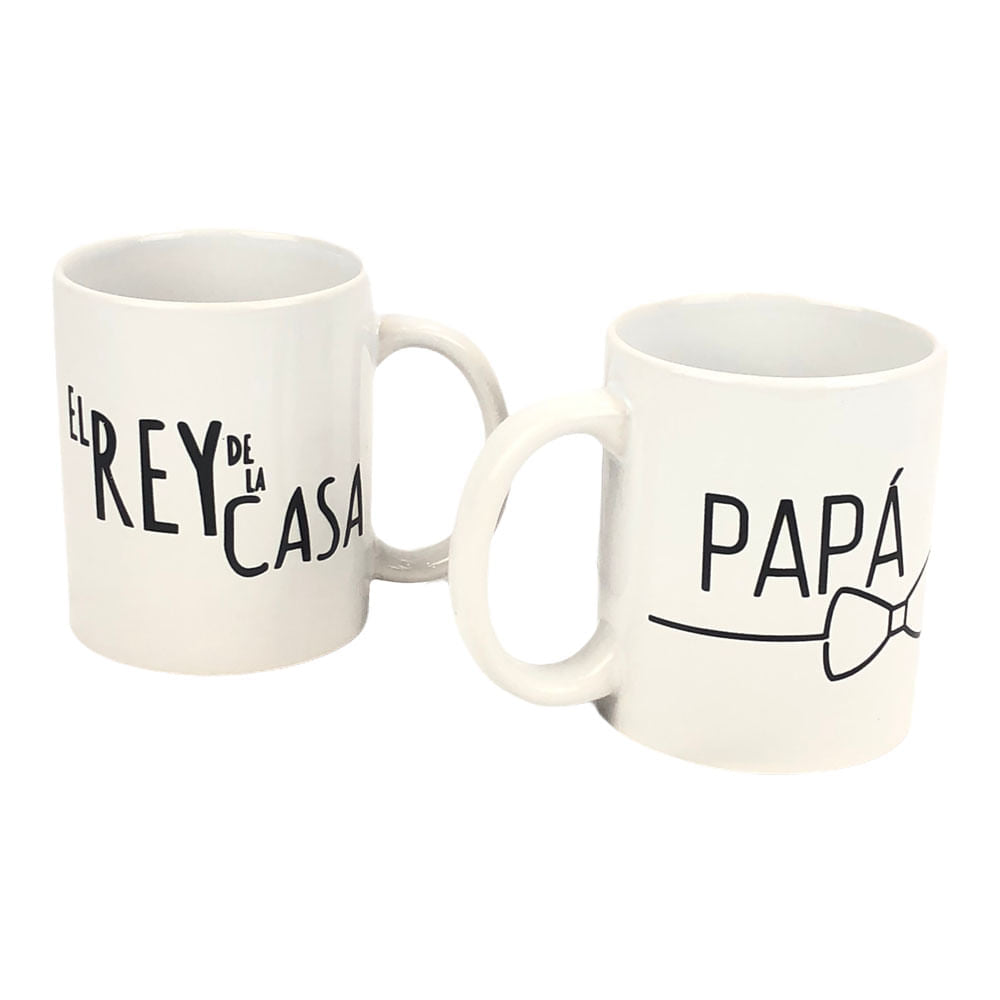 Taza Home Elegance Dia del Padre 2 Piezas
