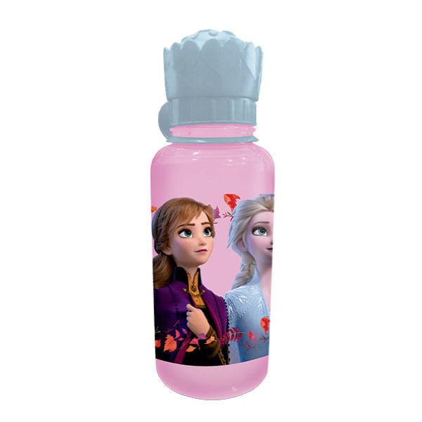 Botella Plástica Frozen Rosa 500 ml