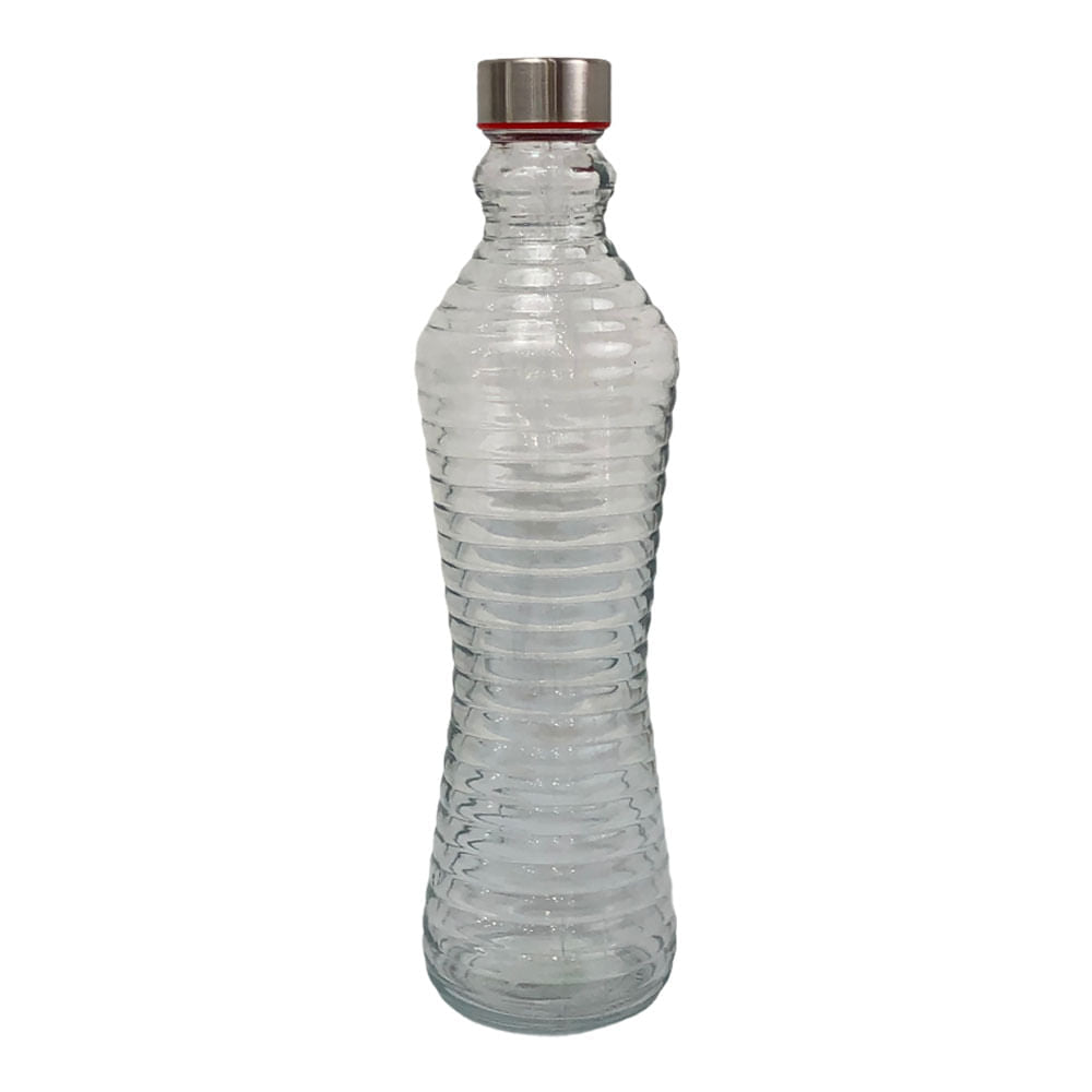 Botella de Vidrio Homestar 12" Con Tapa