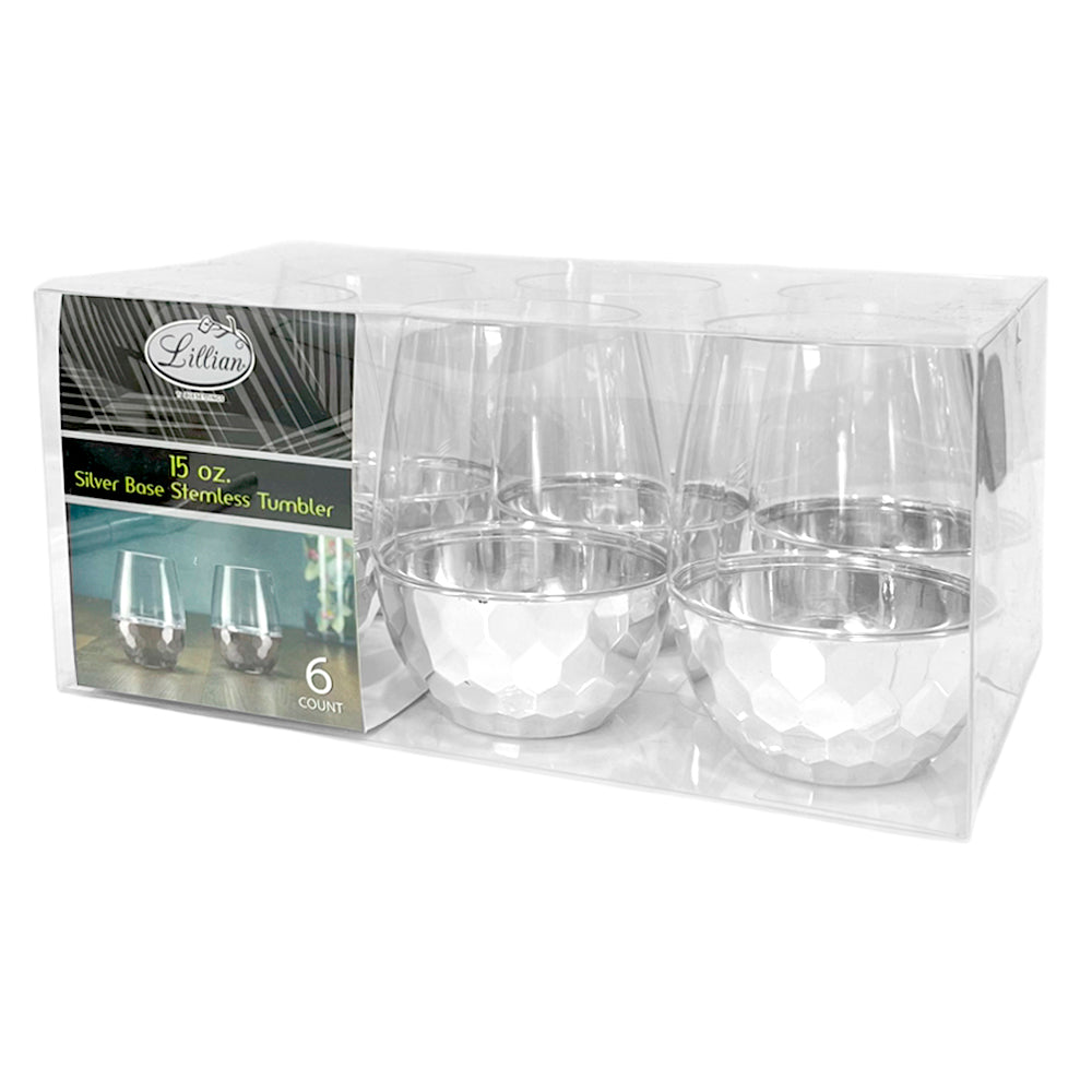Vasos Desechables Lillian / 15 oz / 6 Piezas